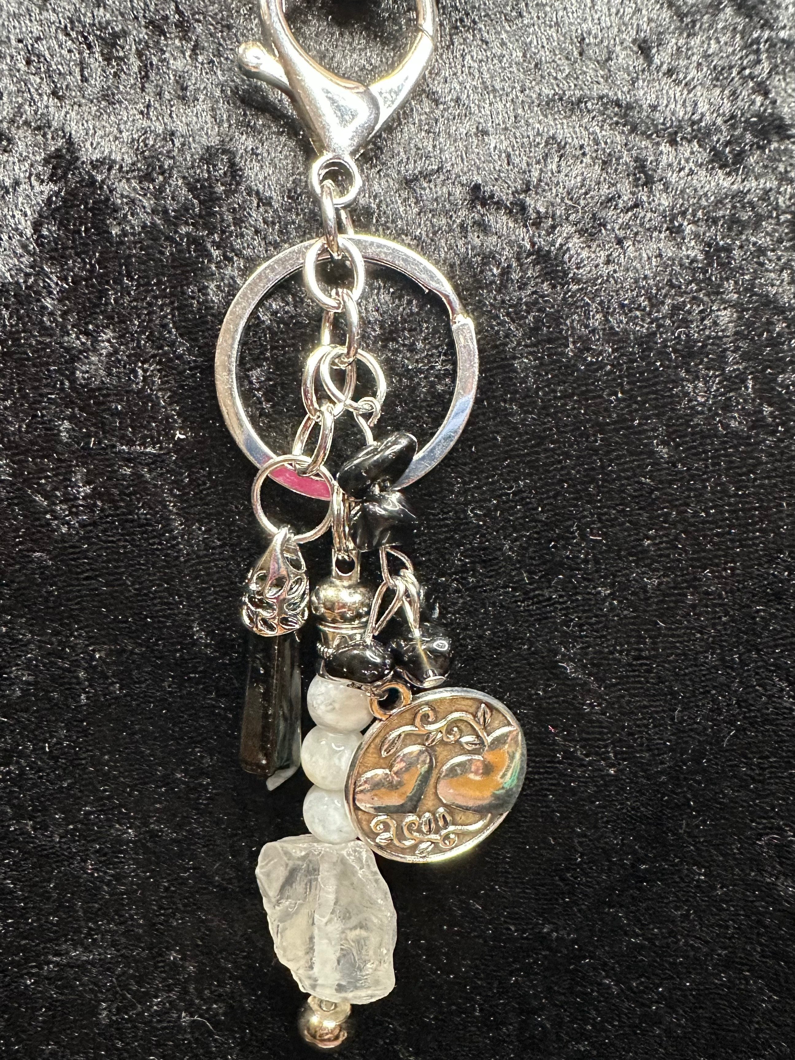 Inspirational Natural stone Keychains