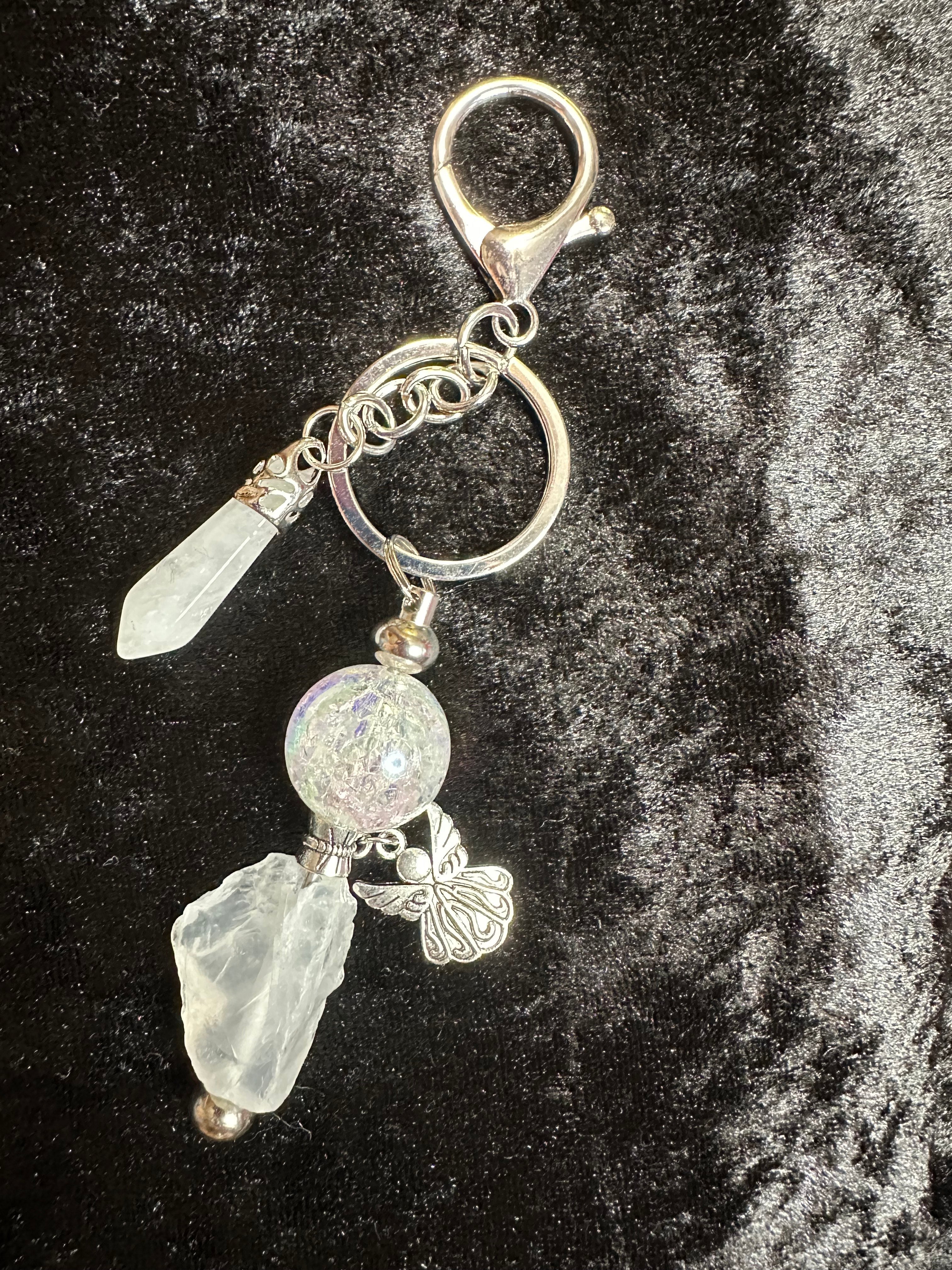 Inspirational Natural stone Keychains