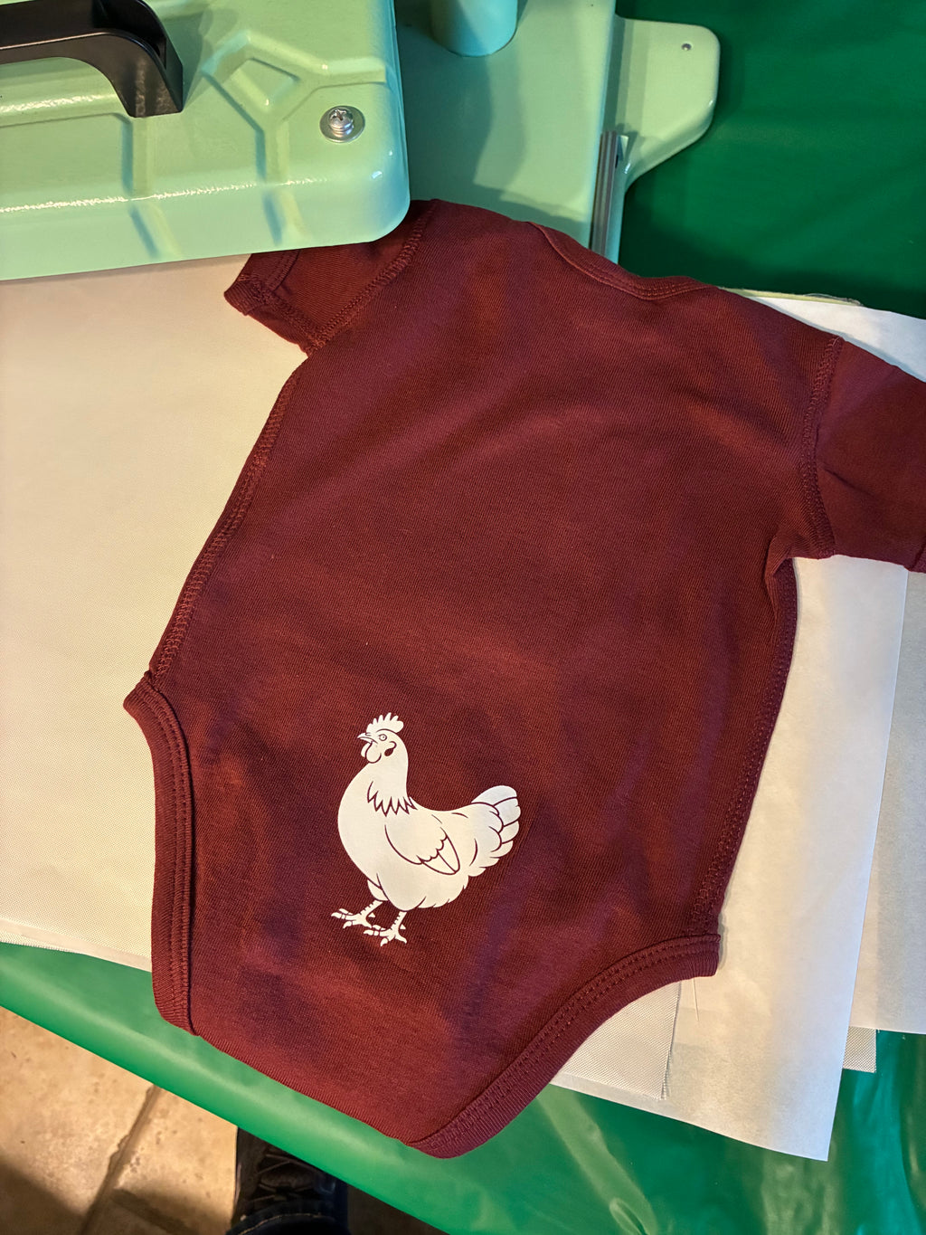 Guess What? Chicken Butt _ Infant Onesie