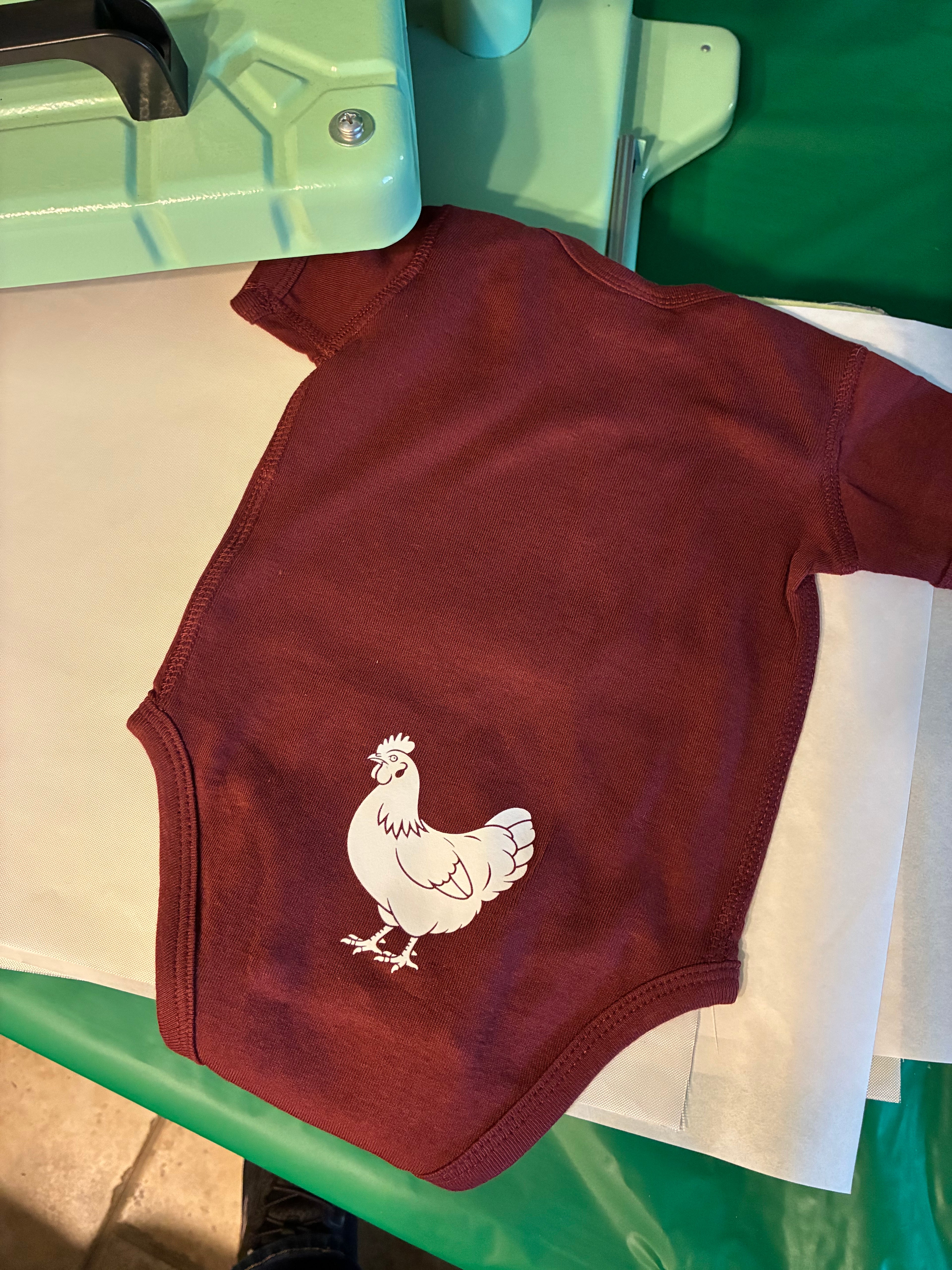 Guess What? Chicken Butt _ Infant Onesie