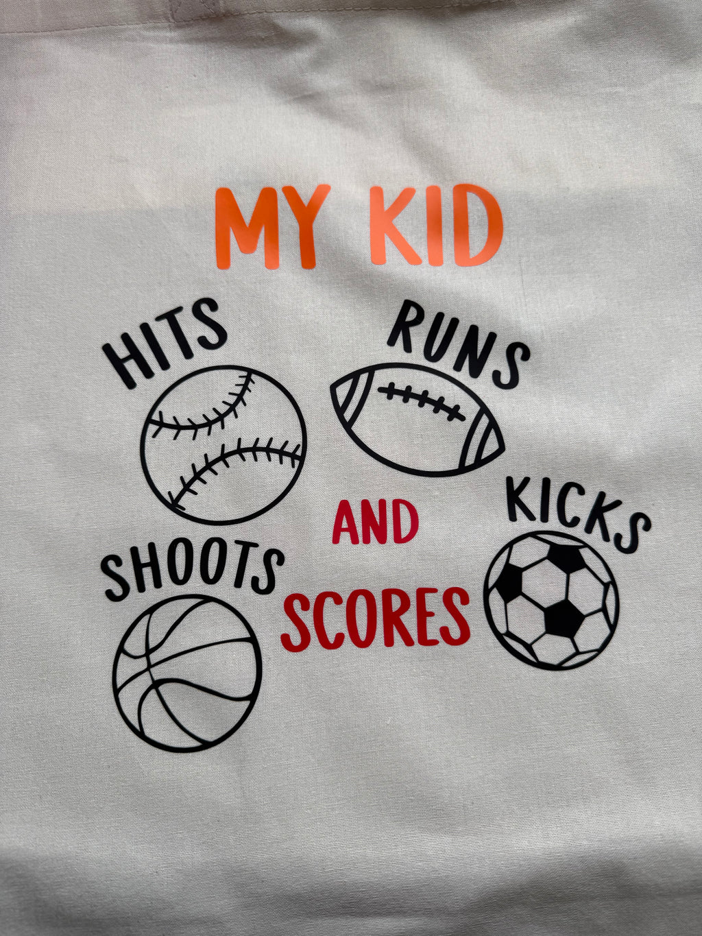 Sports Mom Life Tote