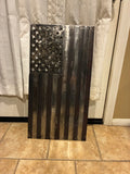 1 Metal American Flag - Stars and Stripes SM