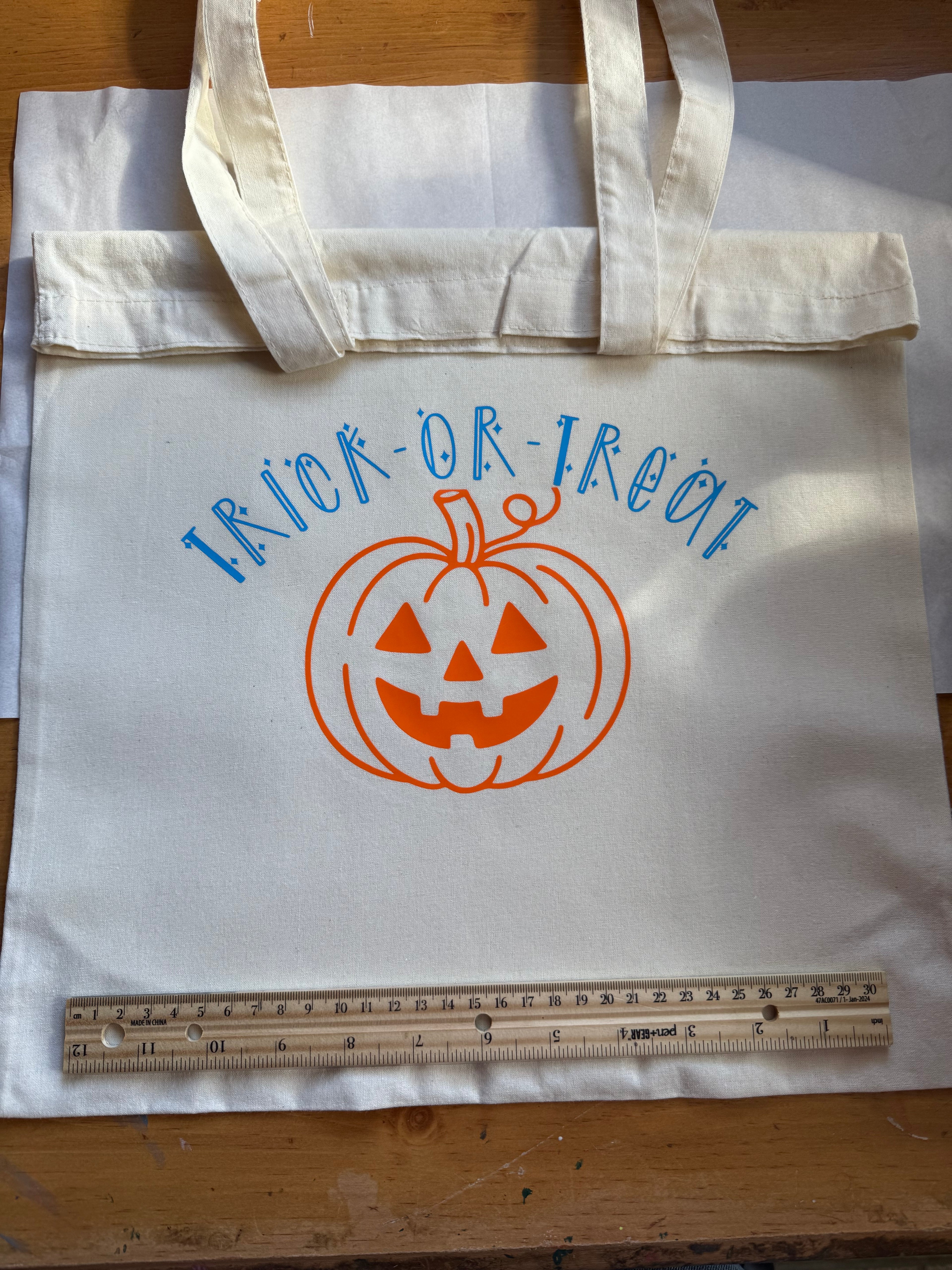 Trick or Treat Tote Bag